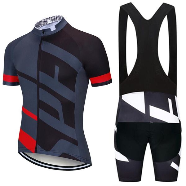 

cycling set man jersey short sleeve bicycle clothing kit mtb bike wear triathlon racing sets, Black;blue