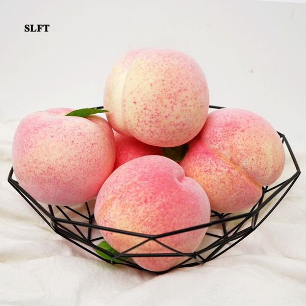 

party decoration festive props home el bar cafe supermarket shop store faux fake fruit artificial simulation peach model