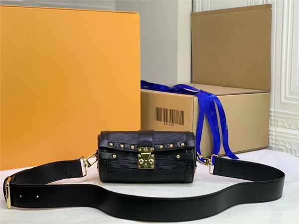 

designer luxury papillon trunk m57835 chain bag leather shoulder crossbody size: 20cm