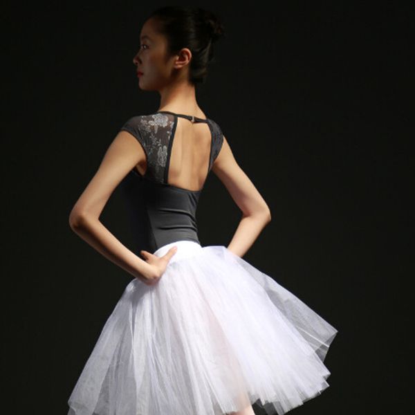

stage wear dark grey/blue/red wine ballet leotards ballerina lace bodysuit girls dance costume women clothes 3gy9, Black;red