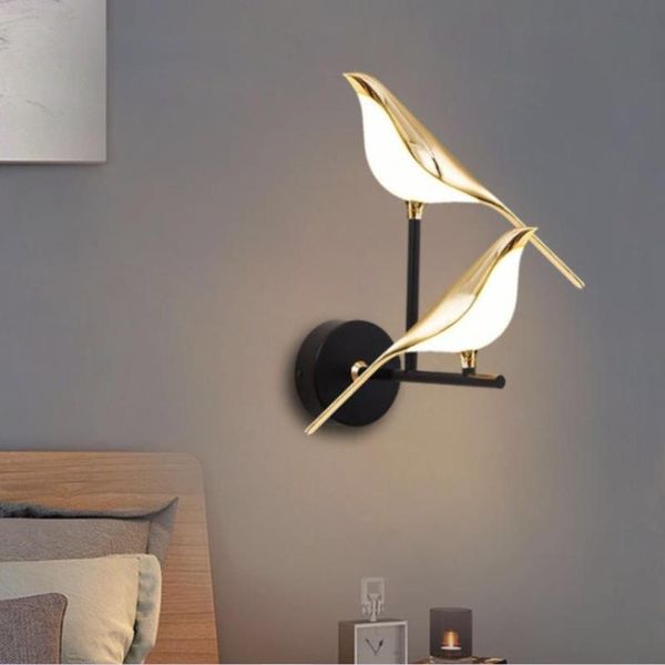 

wall lamps lovely bird led lamp living room bedroom aisle lighting fixtures home decoration surface mount sconce