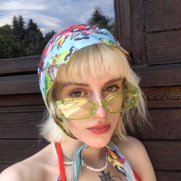 

sunglasses fashion vintage y2k women brand designer retro sun rectangle sunglass glasses female uv400 lens eyewears oculos t, White;black