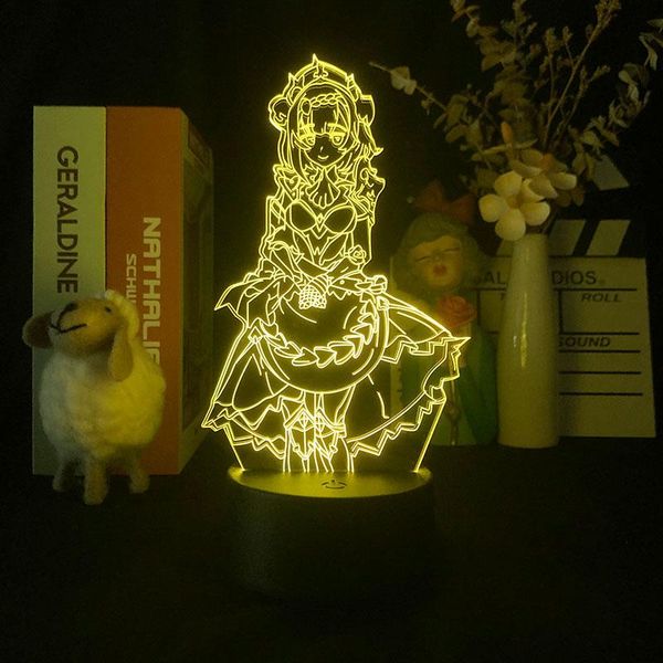 

night lights manga 3d lamp maid sama for children's room decor light kids bithday gift anime led bedroom
