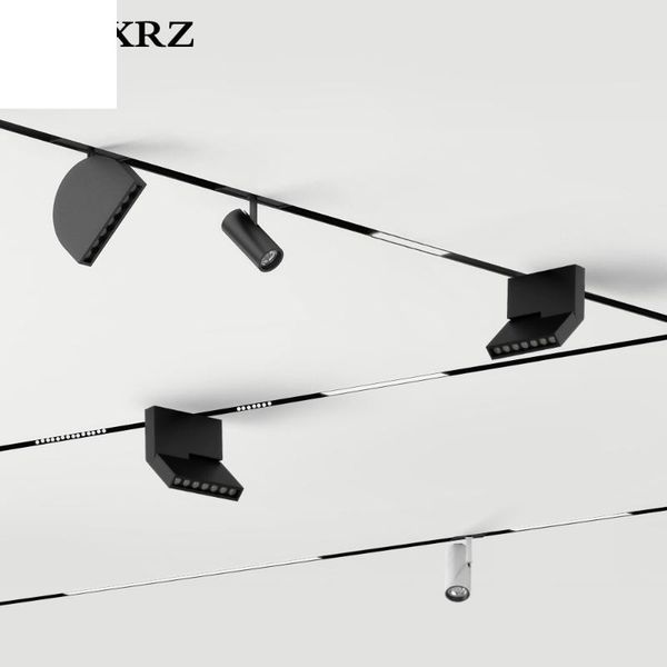 

mr.xrz led recessed magnet track lights dc 24v 8w 10w 14w 28w lamps magnetic rail ceiling system for indoor lighting