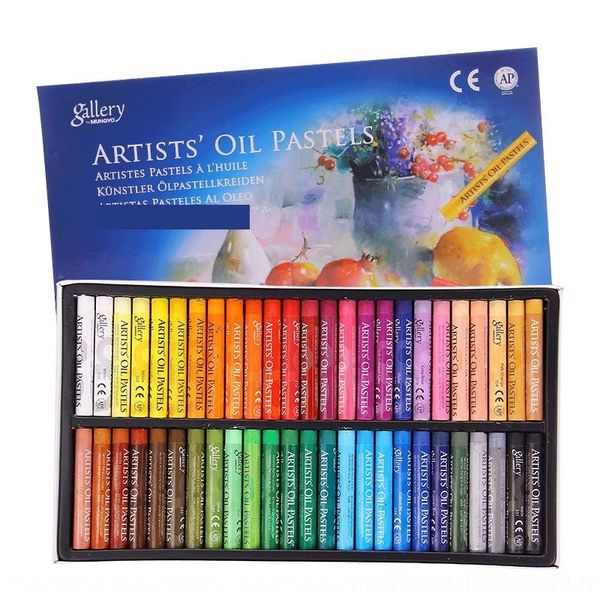 

urg south pens korea ally pastels pastelsoil painting stick mops-5048 colorsmedium thick oil painting stick 12 colors children's art gr, Black;red
