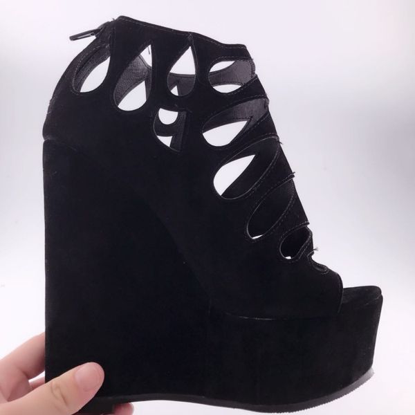 

sandals ol' arrival of women sandals platform wedges high heels fashion open toe shoes black party and more size 5-15 ogwb