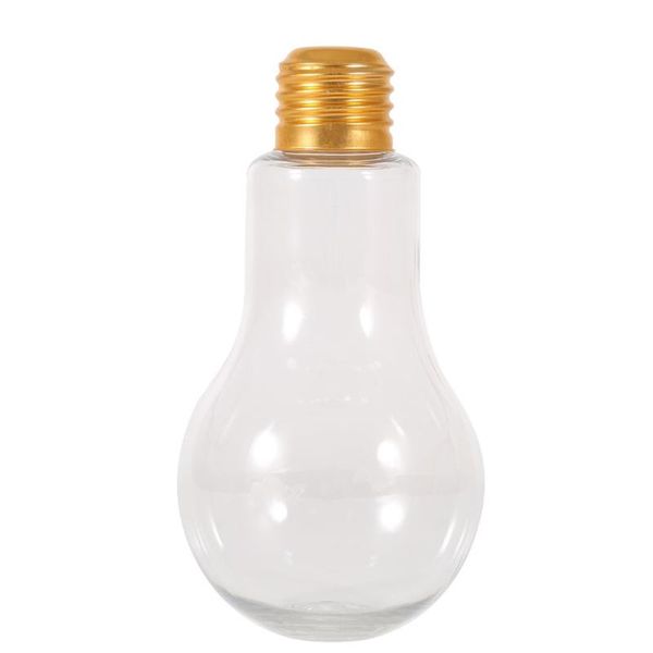 

mugs creative summer bulb water bottle brief fashion cute milk juice light shape cup leak-proof plasticbottle party cups