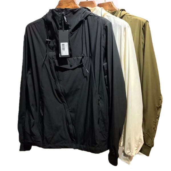 

2021s stoney jackets cp band sportswear women's men's coat streetwear official website classic baseball diagonal zipper designer c, Black;brown