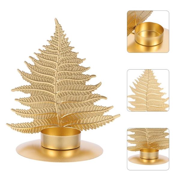 

2pcs creative candleholder nordic style home decor (golden) candle holders