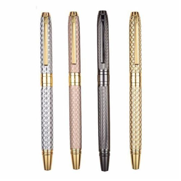 

fountain pens hero metal brushed pen h610 water ripples fashion iraurita fine 0.5mm various color business & office student gift