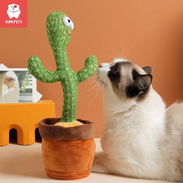 

pet vocal and dancing toys cats dogs puzzles boring cactus communication voice cat
