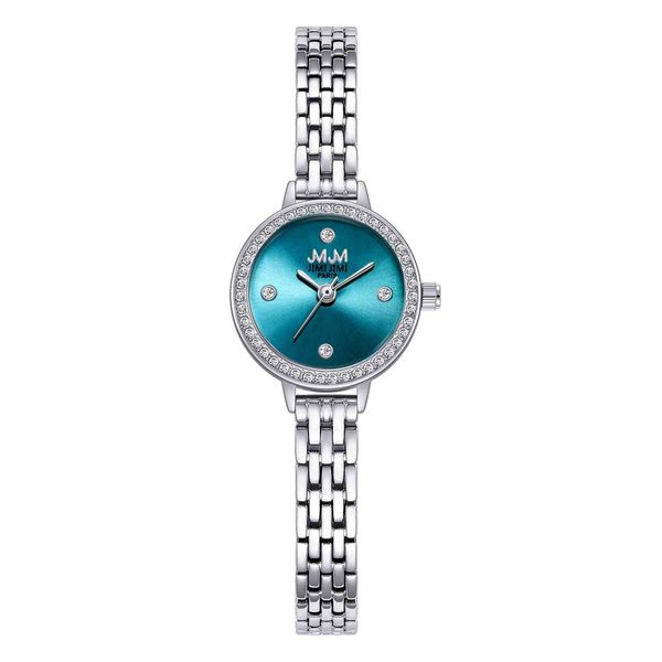 

simple fashion luxury iced out crystal watches waterproof diamond for women lady clock quartz stainless steel wrist watch, Slivery;brown