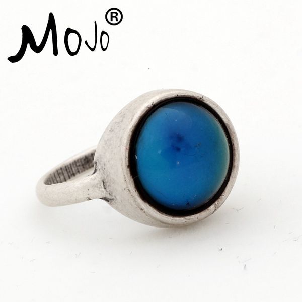 

mood feeling warm creative personality color changing ring, Silver
