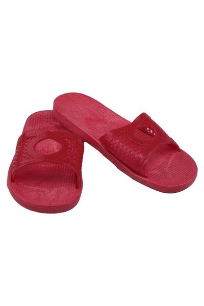 

slippers eva women 's 1831 | pomegranate flower, Black