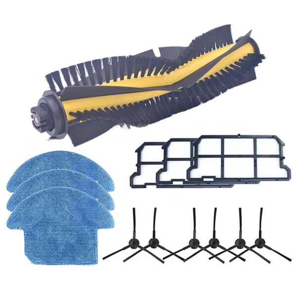

robotic vacuum cleaner sparts parts kits roller main side brush cloth mop filter hepa for ilife v7 v7s pro cleaners