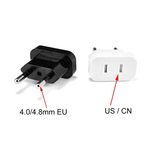 

smart power plugs 1pcs plug adapter us to eu euro europe converter travel electrical socket