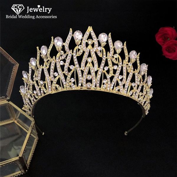 

hair clips & barrettes tiaras and crowns hairbands headband engagenent wedding accessories for women bridesmaids hairwear party jewelry h, Golden;silver