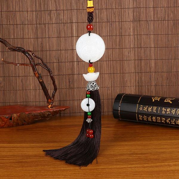 

interior decorations 1 pc pendant replice glass coloured glaze gourd car trailer with decoration
