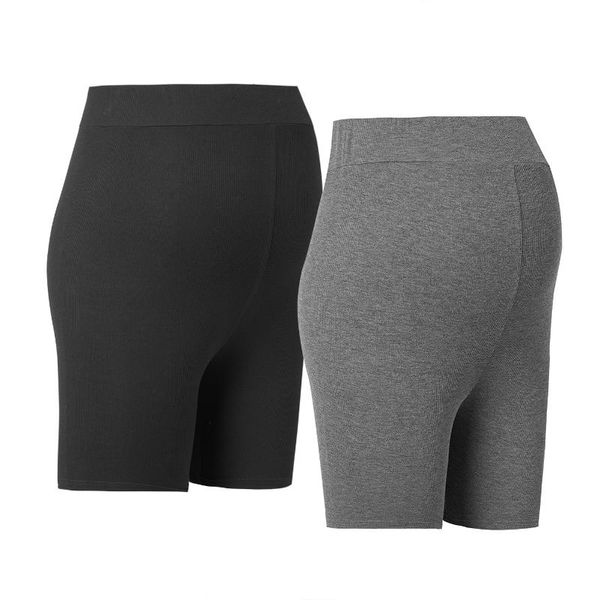 

maternity bottoms patpat casual plain pants, White