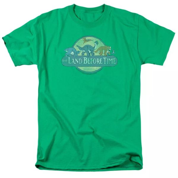 

land before time retro logo t-shirt sizes s-3x new, White;black