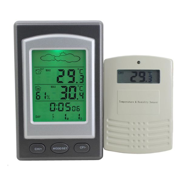 

thermometers wireless thermometer indoor and outdoor hygrometer greenhouse botanical garden temperature and humidity measuring instrument th