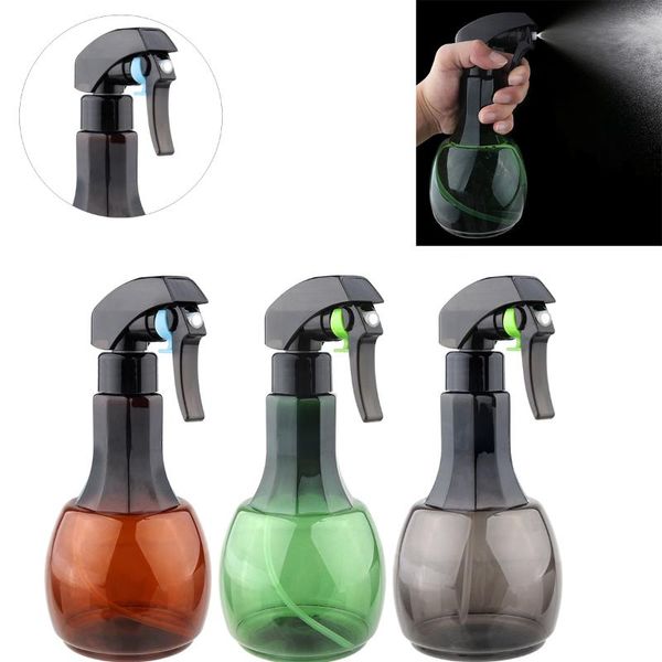 

400ml 3 color refillable fine mist hairdressing spray bottle atomizer barber empty water pro salon hairstyling tool storage bottles & jars