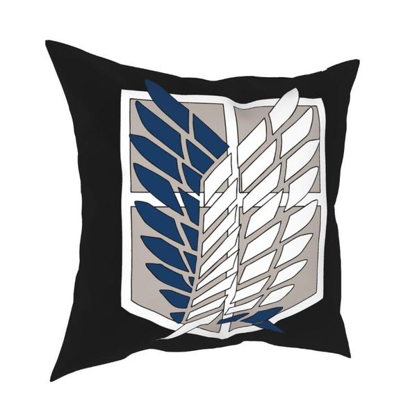 

of om aot attack on titan pillowcover home decorative cushion cover throw pillow for sofa double-sided printing cushion/decorativ cushi