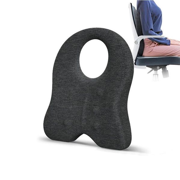 

cushion/decorative pillow memory foam back car cushion seat lumbar waist support low pain relief deep relax posture correct for office chair