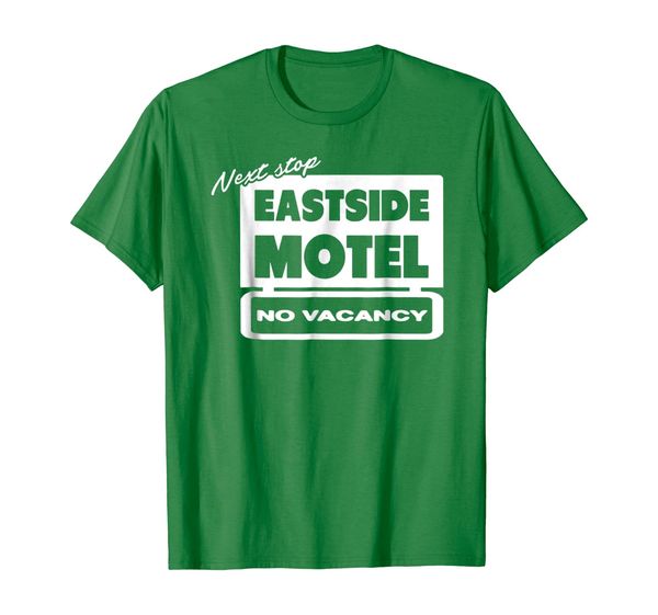 

mens east side motel hip hop t shirt, White;black
