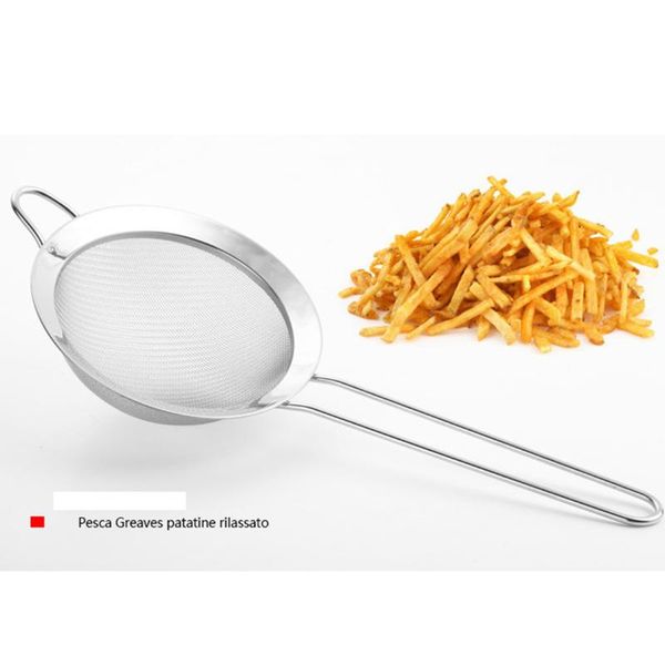 

fine mesh stainless steel strainers screen oil strainer flour sieve baking tools healthy life floursifter & pastry