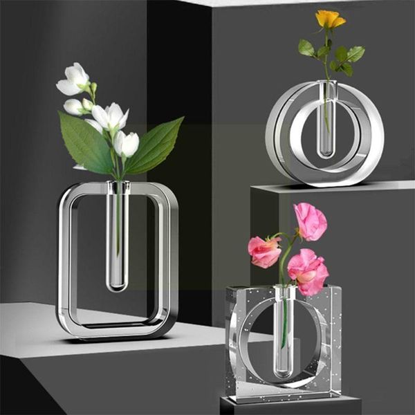 

baking & pastry tools diy crystal epoxy mold modern and simple vases branches flowers hydroponic home geometric silicone molds shape decorat