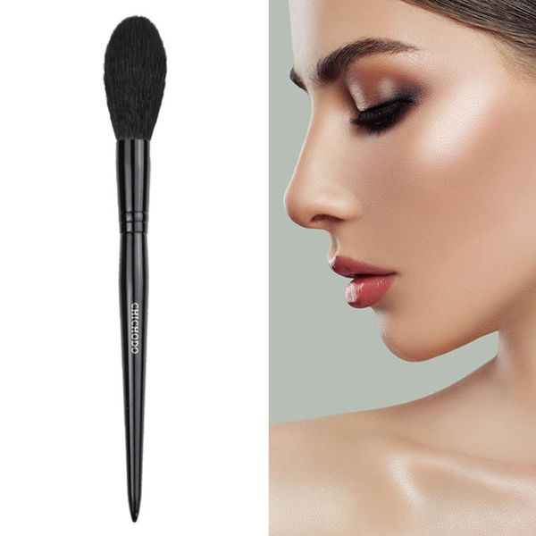 

eyelash curler 1 piece buffing makeup brushes highlighter wood handle blusher powder contour make up goat hair brush