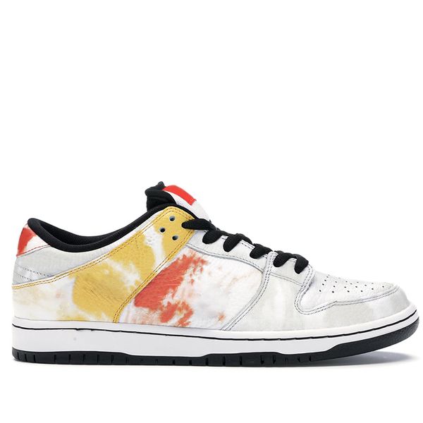 

sb low raygun tie-dye white men women sports running shoes sneakers