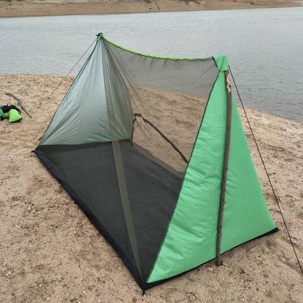 

tents and shelters with storage bag outdoor camping tent no poles hanging bed oxford waterproof preventing insects