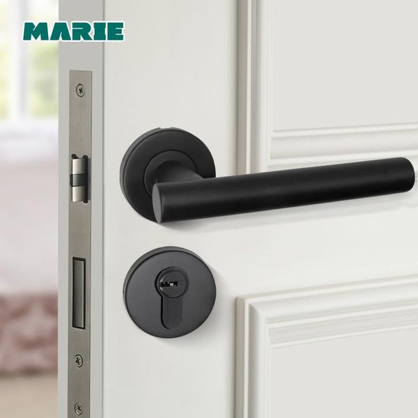 

modern stainless steel tube door handle,door lock with handle handles & pulls