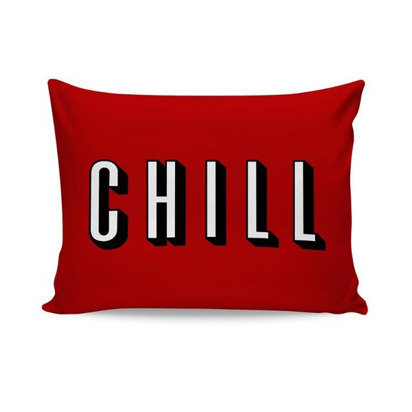 

pillow case chill 3d printed polyester decorative pillowcases throw cover