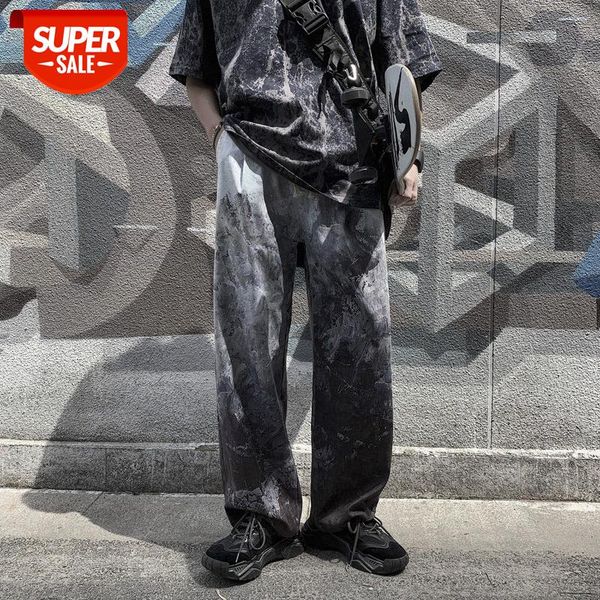 

yemi fashion|tie-dye overalls men's port style casual loose straight wide-leg pants korean trousers #ee1z, Black