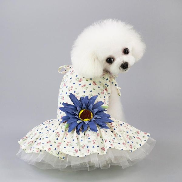 

dog apparel pet clothes skirt products daisy in spring and summer
