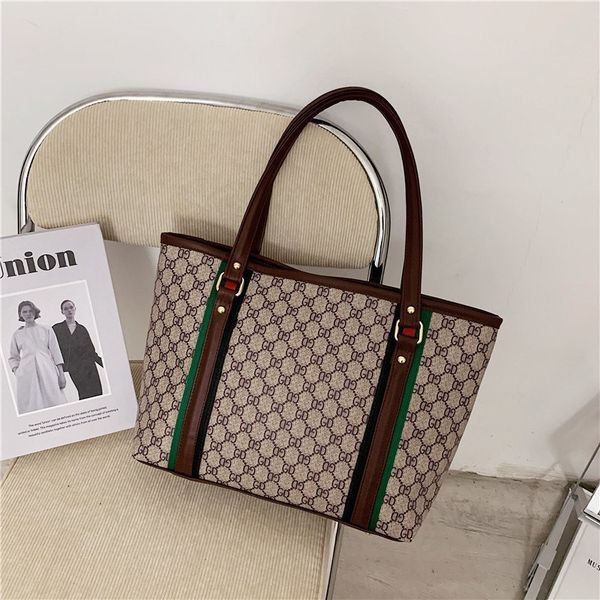 

luxury handbags new large capacity simple fashion casual hand single shoulder bag tide tote bag