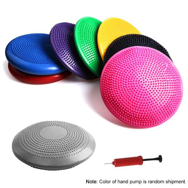 

yoga disc foot massage ball pods body rolling inflatable stability wobble cushion hand mats