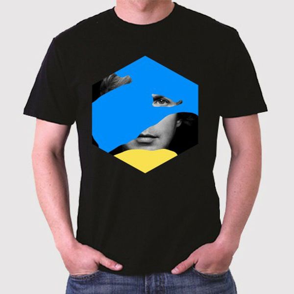 

new beck colors logo men's black t-shirt size s to 3xl, White;black