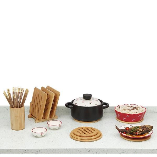 

mats & pads kitchen hollow insulation home anti-skid tea cup mat table bowl heat resistant placemat household decoration
