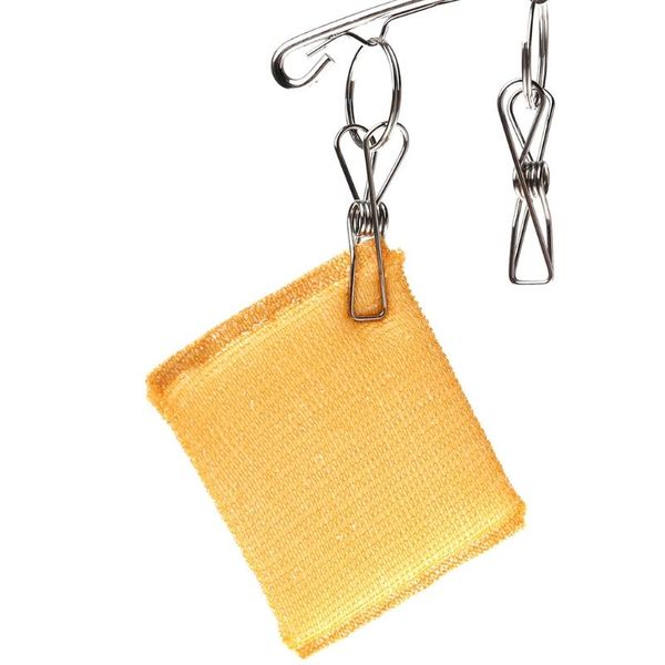 

hangers & racks stainless steel drying rack 10 clips laundry clothes underwear socks hanger home 85la