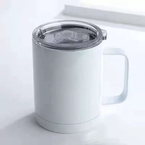 10 унций DIY Сублимационные пустые кофейные кружки автомобиля чашки бутылки воды двойной стен