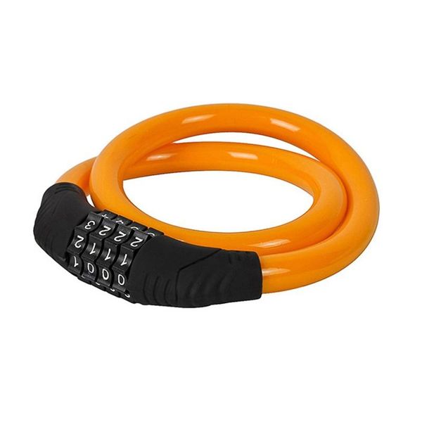

bike locks jakroo steel wire cable bicycle 4 digit combination password lock