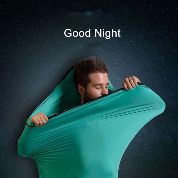 

sleeping bags outdoor travel elasticity bag liner portable carry sheet el anti dirty