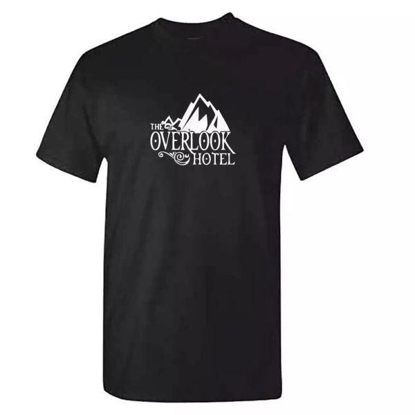 

overlook  tshirt - cult the shining jack nicholson horror dvd gift, White;black