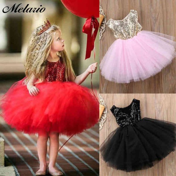 Melario Mädchen Kleider Marke Kinder Prinzessin Kleid Oansatz Ballkleid Mode Kinder Kleidung Muster Kleinkind Mädchen Kinder Anzug 210412