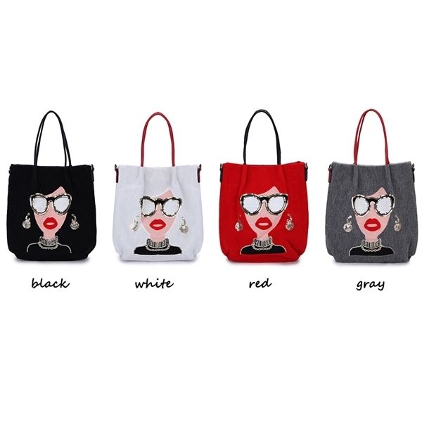 

new woman pattern shoulder crossbody for women totes female purses and handbags shopping bag fashion pouch 2021 c0601