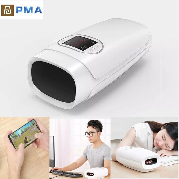 

smart home control pma graphene electric hand massager palm finger acupoint wireless massage air pressure heat compression for relieve fatig